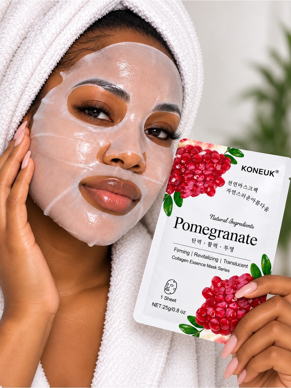 Pomegranate Hydrating Collagen Essence Sheet Mask